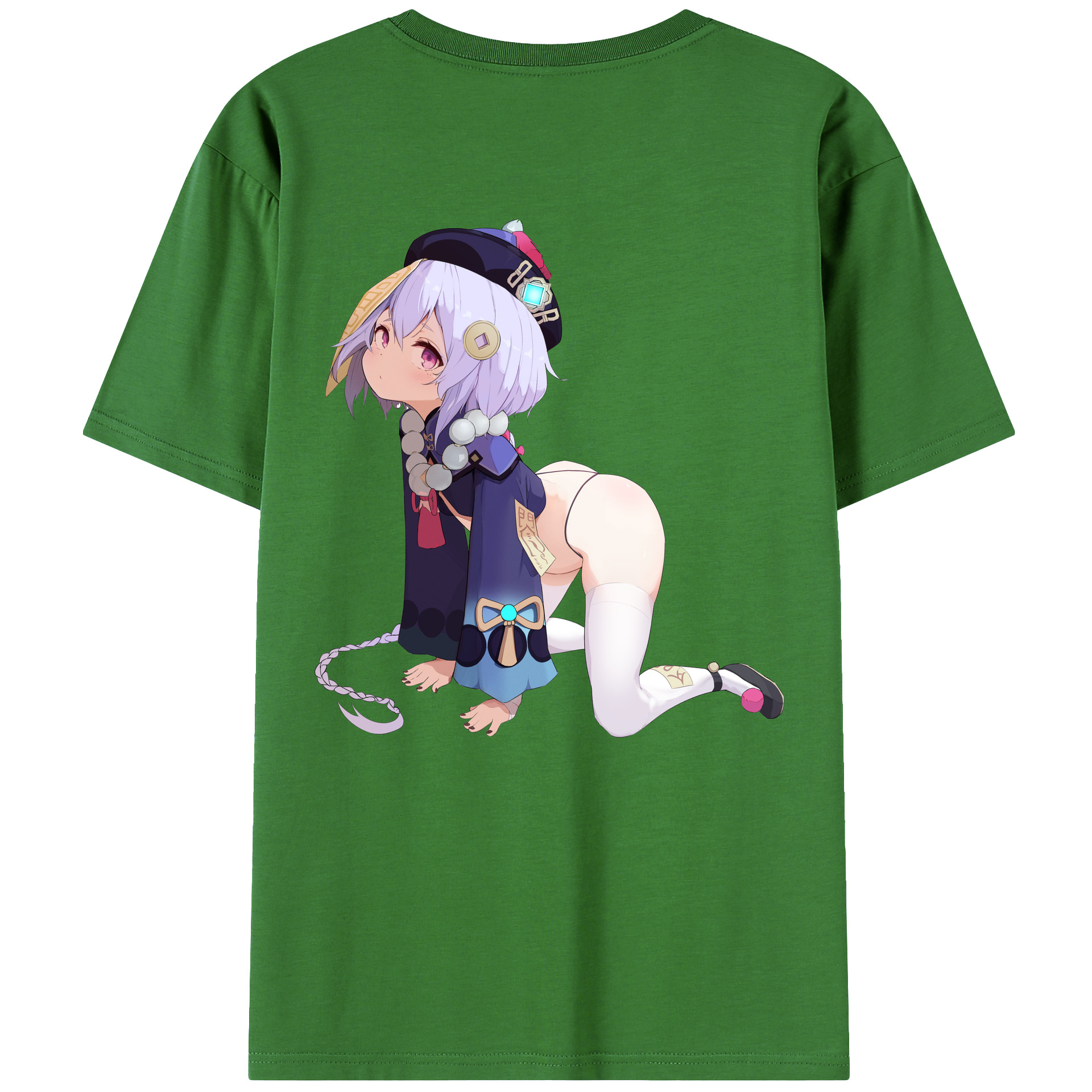 げんし神 七七 なな  genshin Nana レディース半袖Tシャツ(バックプリント)